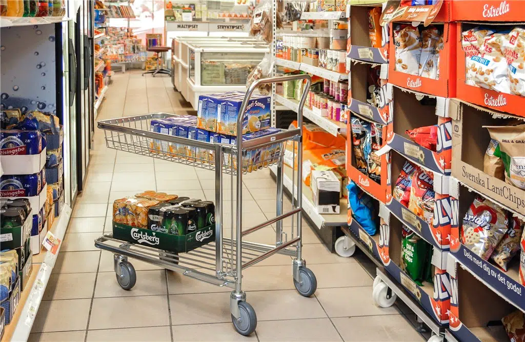 KM4202-K búðarvagn m. körfu - Image 4