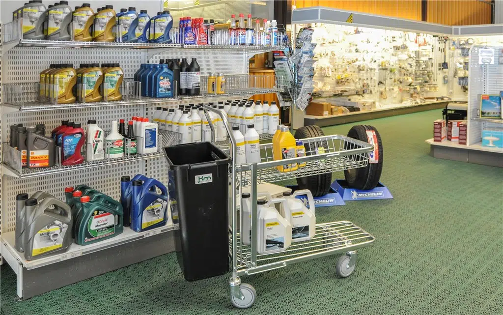 KM4202-K búðarvagn m. körfu - Image 5