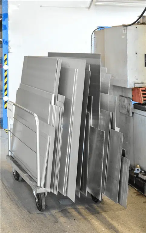 KM439B Plötuvagn - með bremsu - Image 5