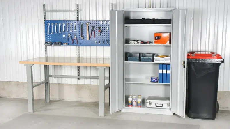 Stálskápur SK05 grár - Image 9