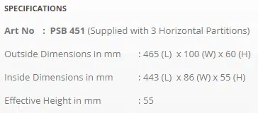 Langi Jón 465x100x60 mm (451) - Image 3