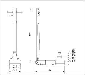 AC-40-4 extra lágur strætótjakkur 10-40t - Image 2