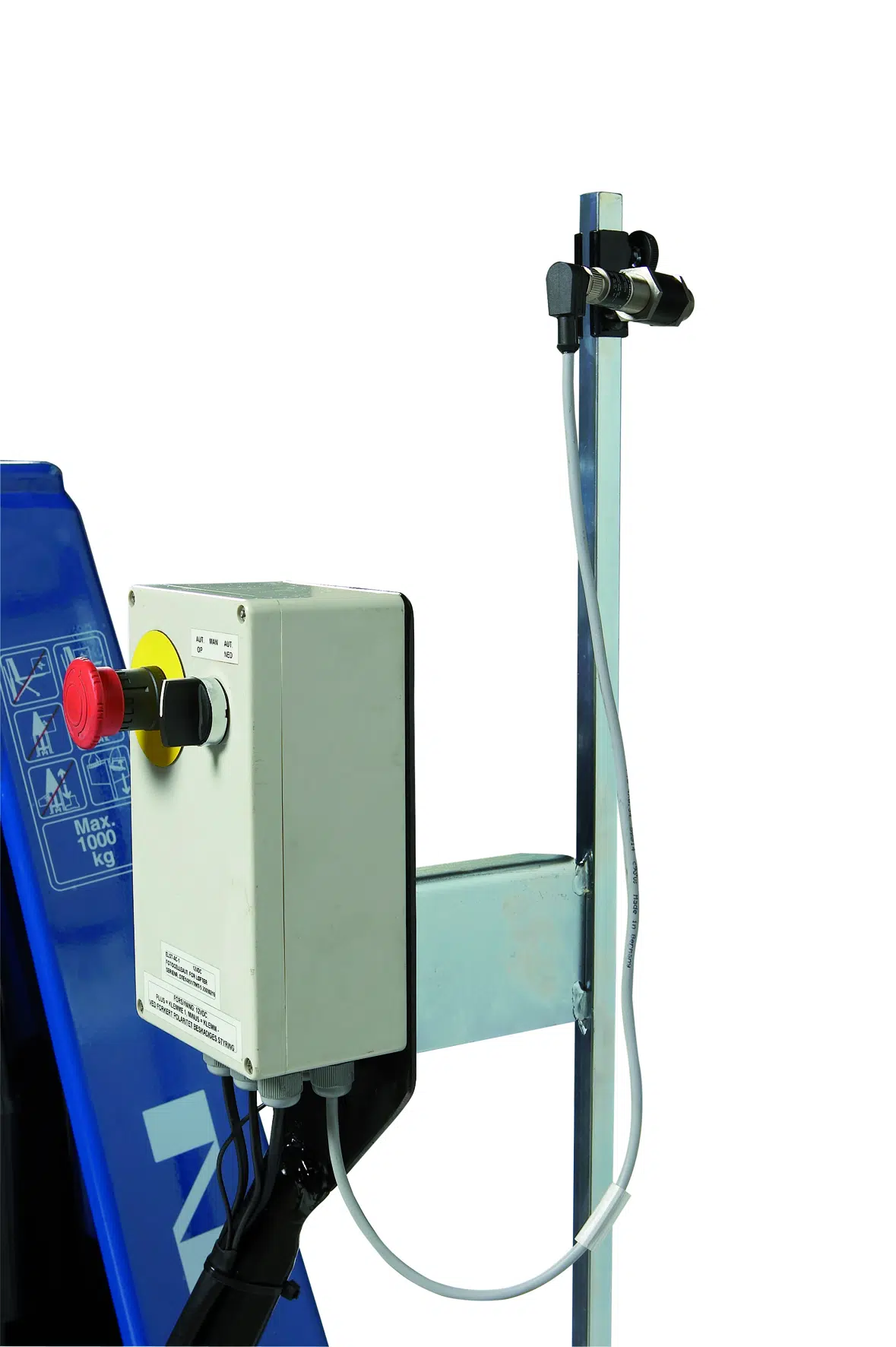 Skæralyfta 1000 kg (raf) Auto-hæðarstilling - Image 3