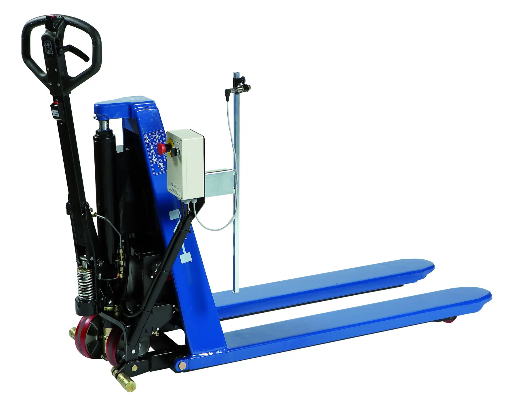 Skæralyfta 1000 kg (raf) Auto-hæðarstilling