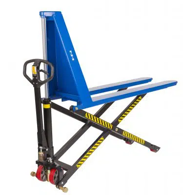 Skæralyfta 1000 kg (hand) lengri gafflar (1,5m)