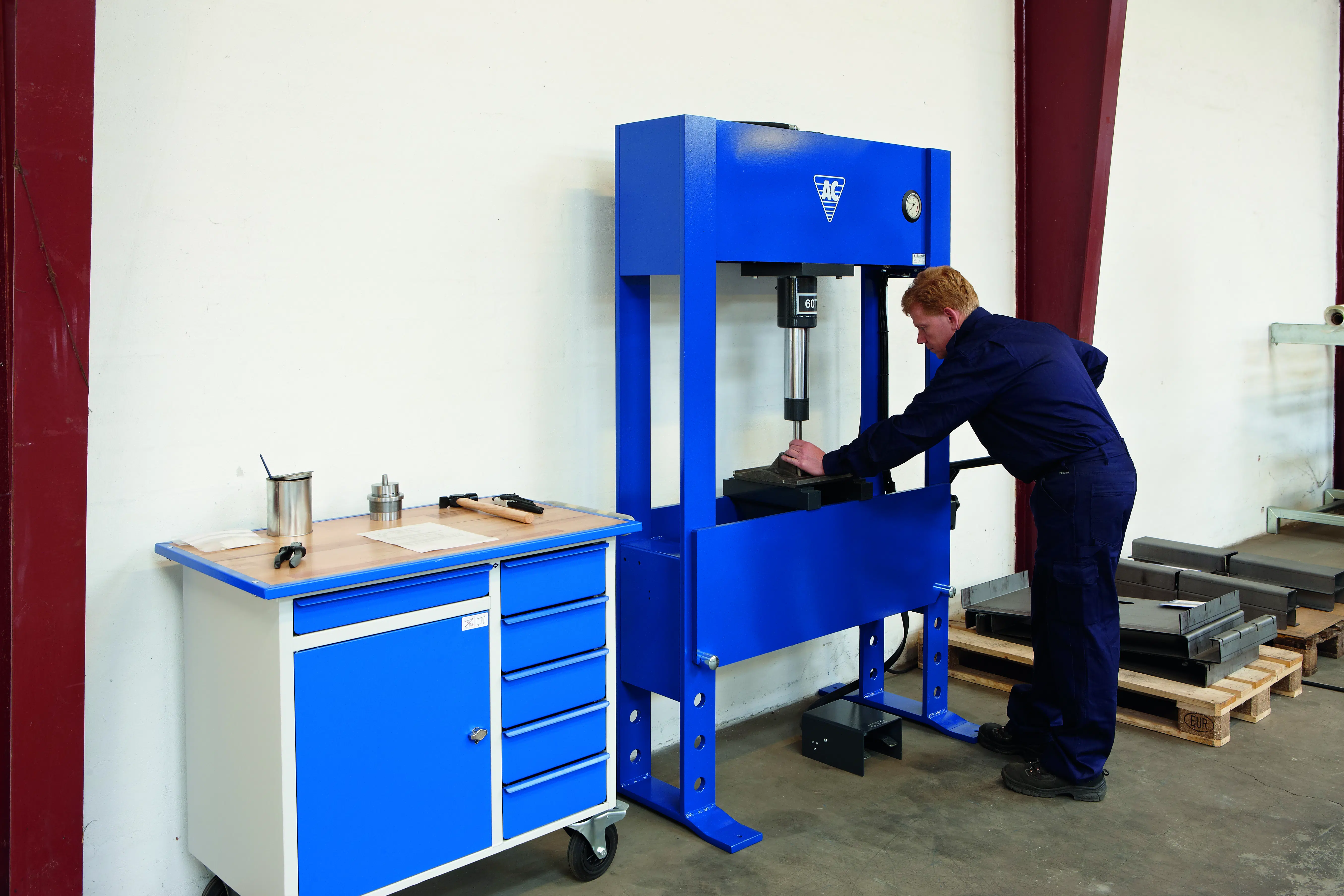 AC-P100H - 100t legupressa ( hand/loft ) - Image 7