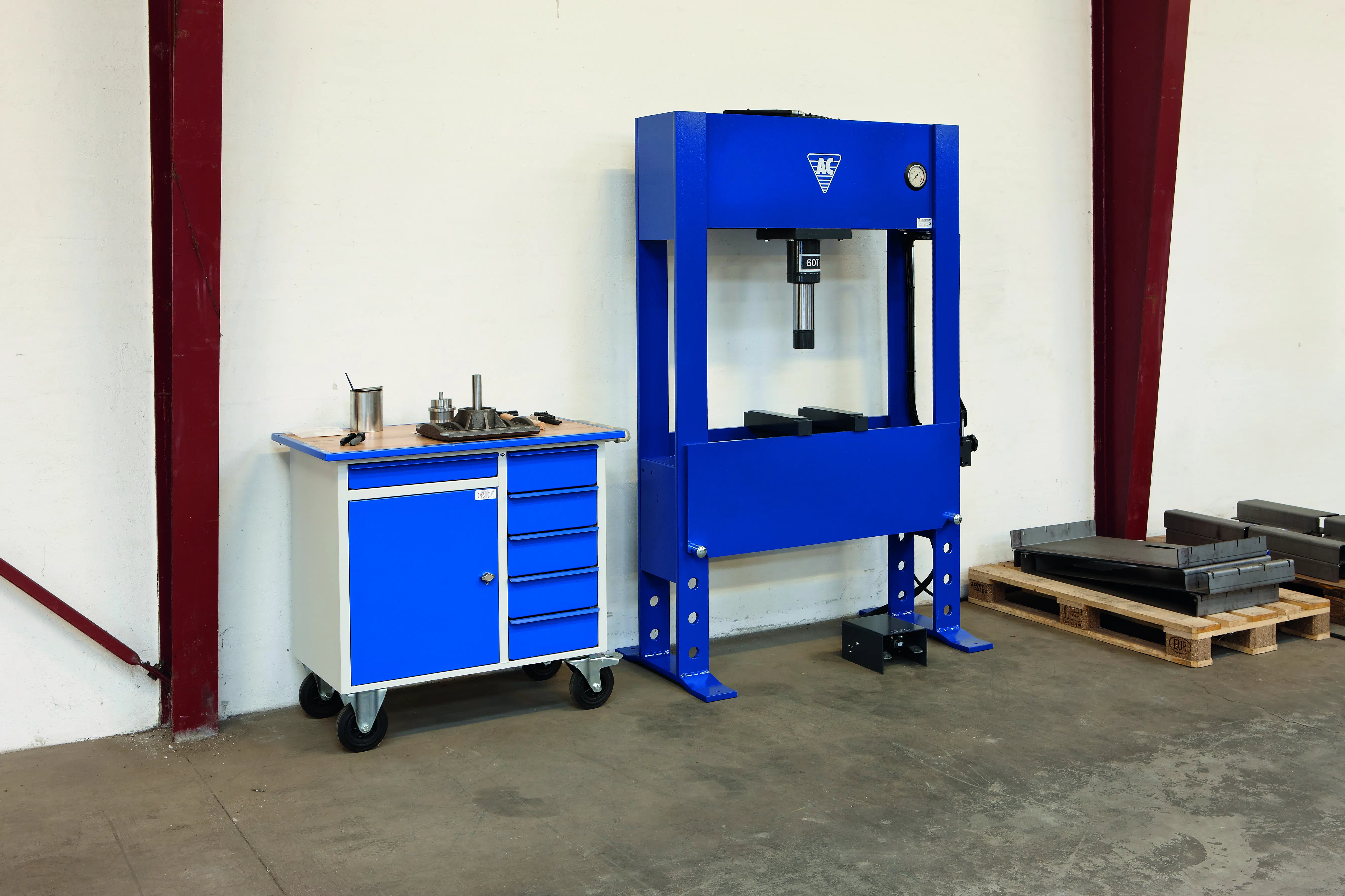 AC-P100H - 100t legupressa ( hand/loft ) - Image 2