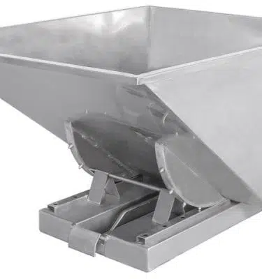 Ryðfrír ruslagámur 765 lítra