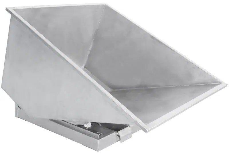 Ryðfrír ruslagámur 320 lítra - Image 2