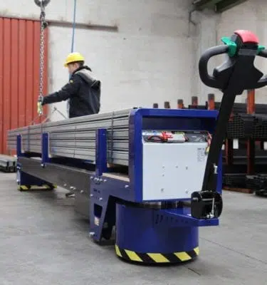 Zallys dráttarvagn fyrir stálbúnt