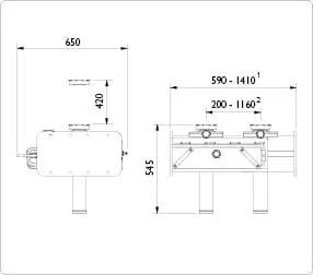 AC-GD-2M | 10-20tonna gryfjutjakkar 2cyl m. læsingum - Image 6