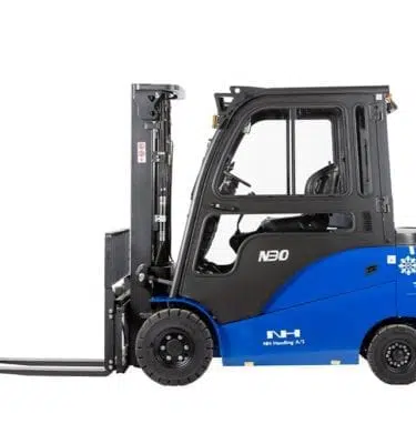 Gaffallyftari 4-hjóla - 3,0t - með húsi