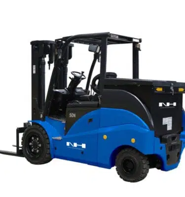 Gaffallyftari 4-hjóla - 5,0t - með húsi