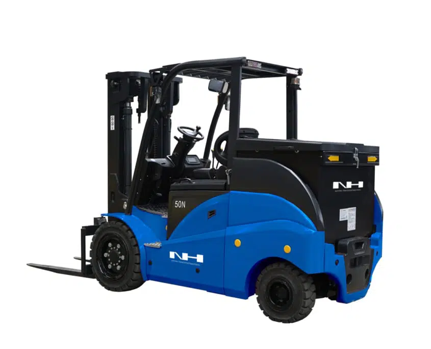 Gaffallyftari 4-hjóla - 5,0t - með húsi