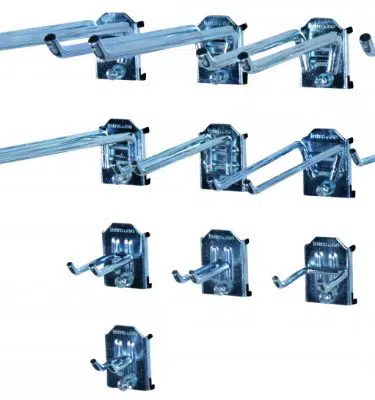 Tvöfaldir krókar 100x20mm - 3stk.