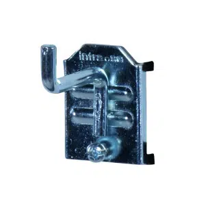 Krókar m. 90° horni, 50mm - 3stk.