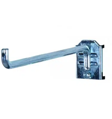 Krókar m. 90° horni, 200mm - 3stk.