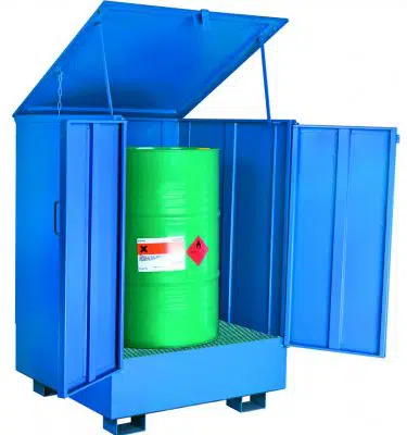 Lekabytta, undir 1 standandi tunnu, alveg lokuð - 220ltr