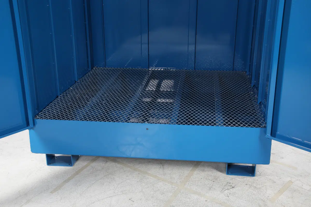 Lekabytta, undir 4 standandi tunnur, alveg lokuð - 380ltr - Image 4