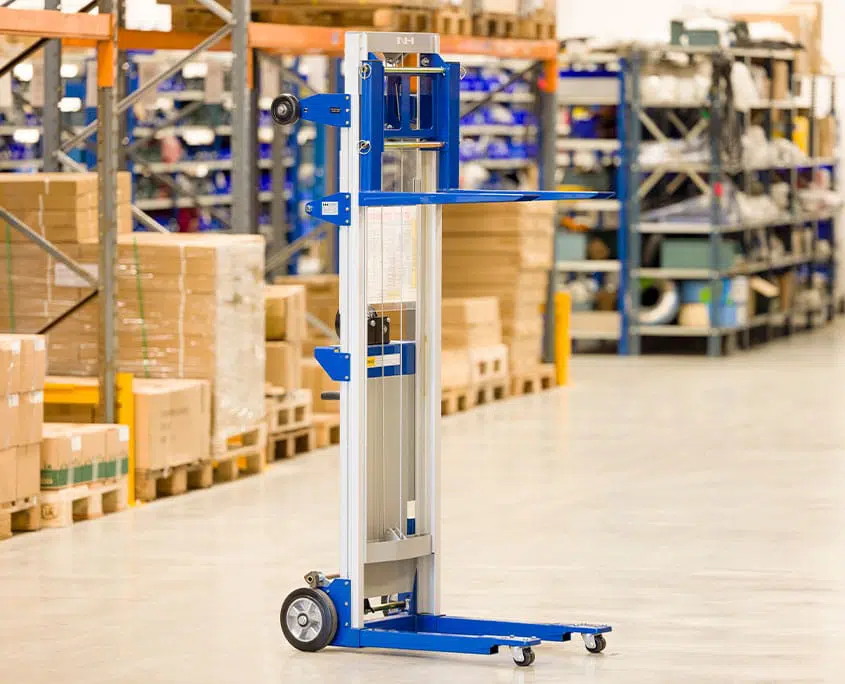 Mini staflari / stokkalyfta - 180kg/2500mm (handsnúinn) - Image 2