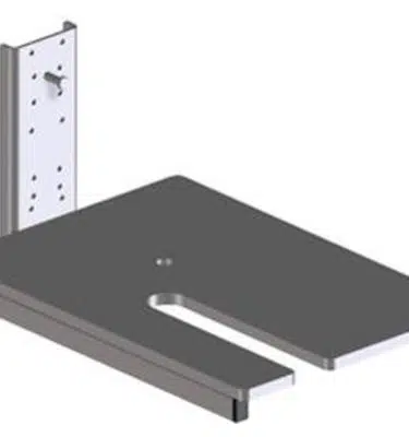 Mjólkurtanka pallur á löm + GN 1/1 gaffall