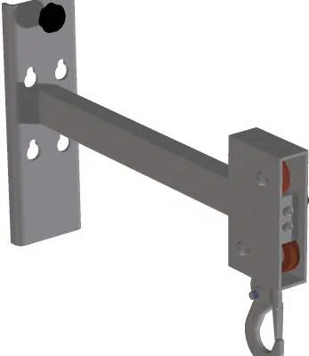 Bertha - Kranaarmur m. færanlegum krók