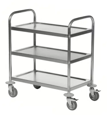 KM60351-Ryðfrír vagn 710x400x805 mm