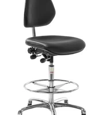 Vinnustóll ESD mjúkur m/baki