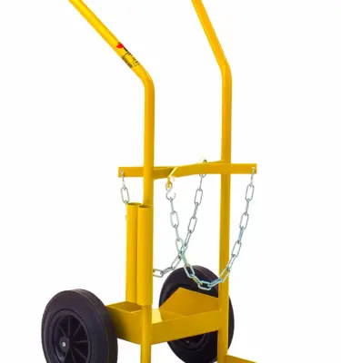 Gas-og súrkútatrilla 2kútar